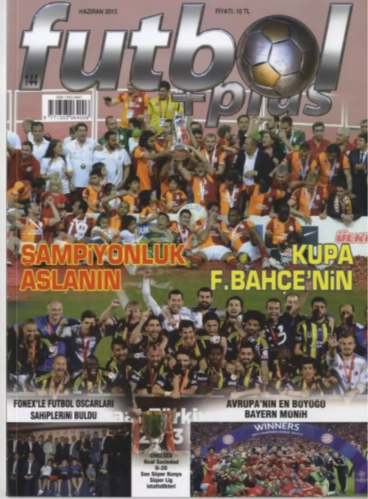 Futbol Plus Dergisi 144. Sayısı ile Yayında