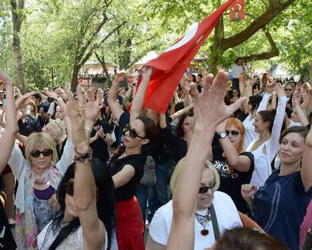Gösteriler Ankara\'da Devam Ediyor