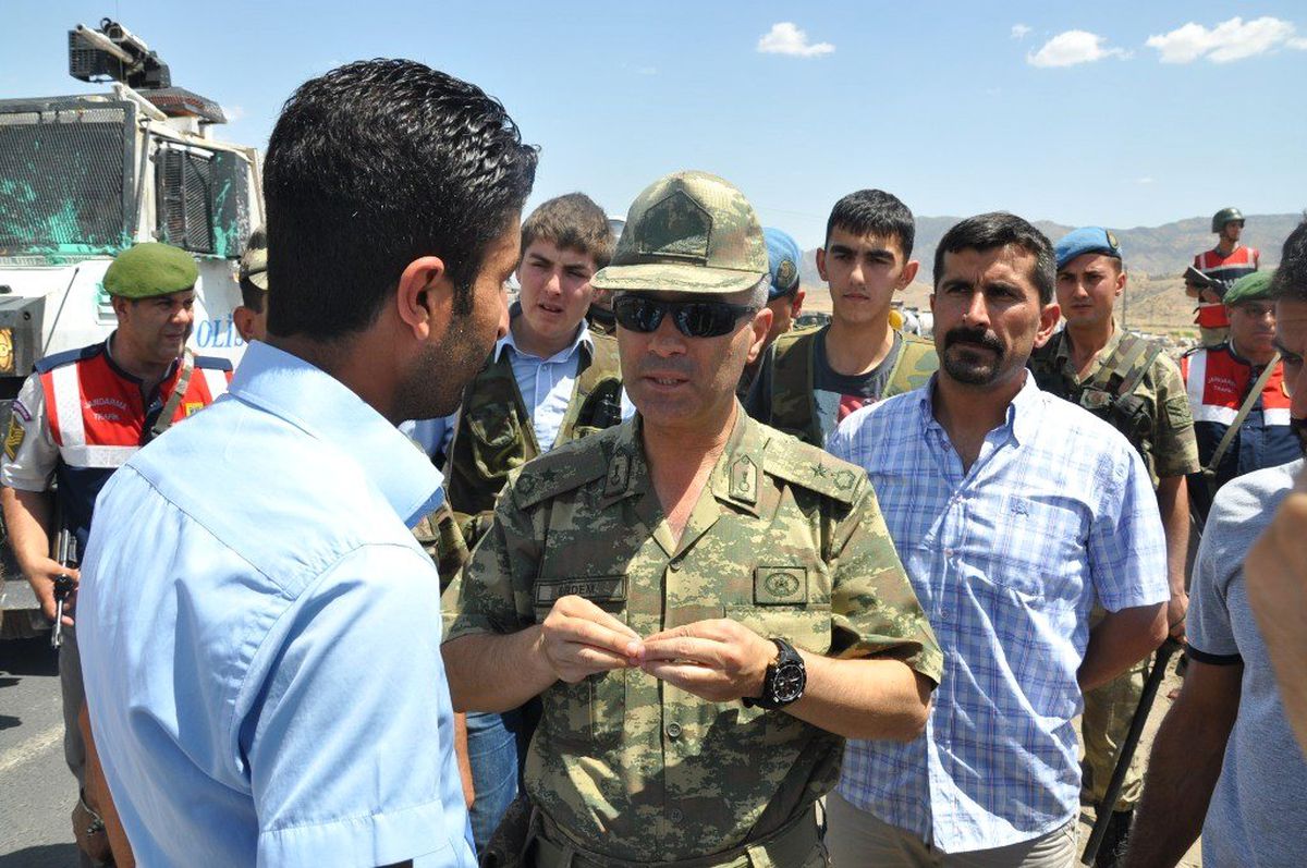 Habur Sınır Kapısı'nda Eylem Devam Ediyor