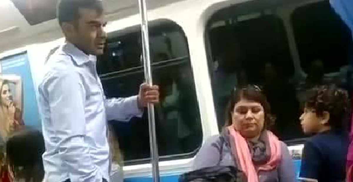 Metroda 'Sahtekar Başbakan' Dayağı!
