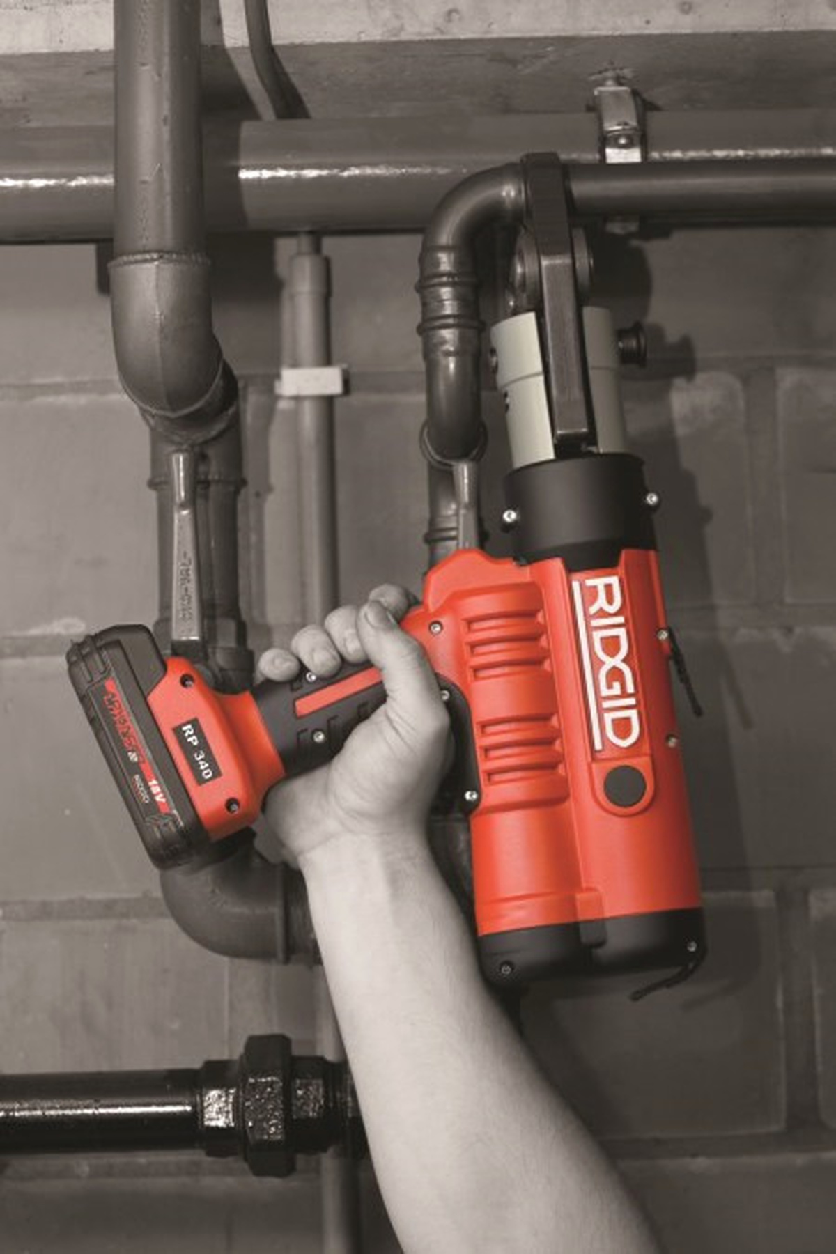 RIDGID\'ten Daha Küçük, Hafif ve Etkili Pres
