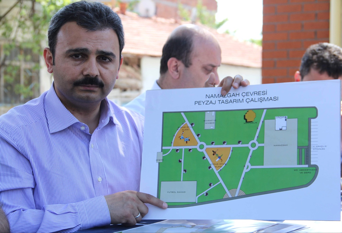 Tarihi Namazgahın İbadete Açılması İçin İlk Adım