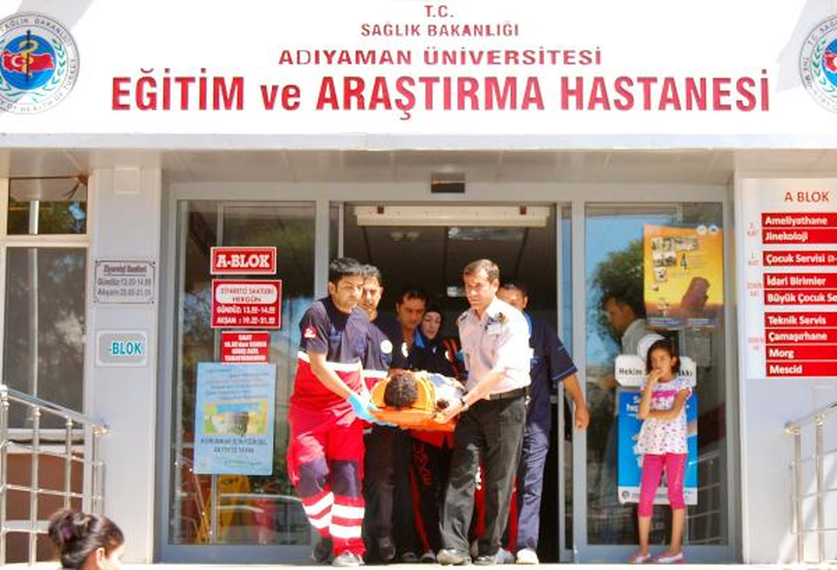 Hastanede Yangın Tatbikatı