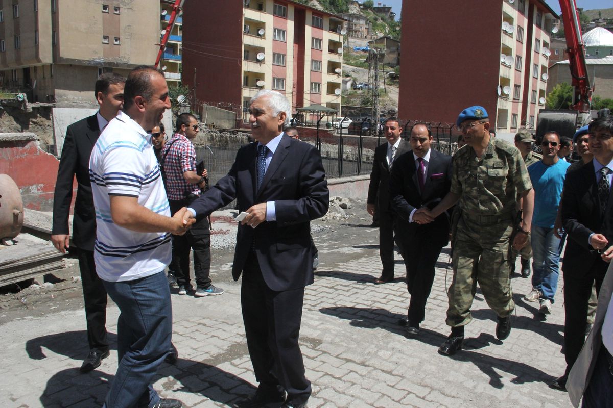 Adliye Binasının Temeli Dualarla Atıldı