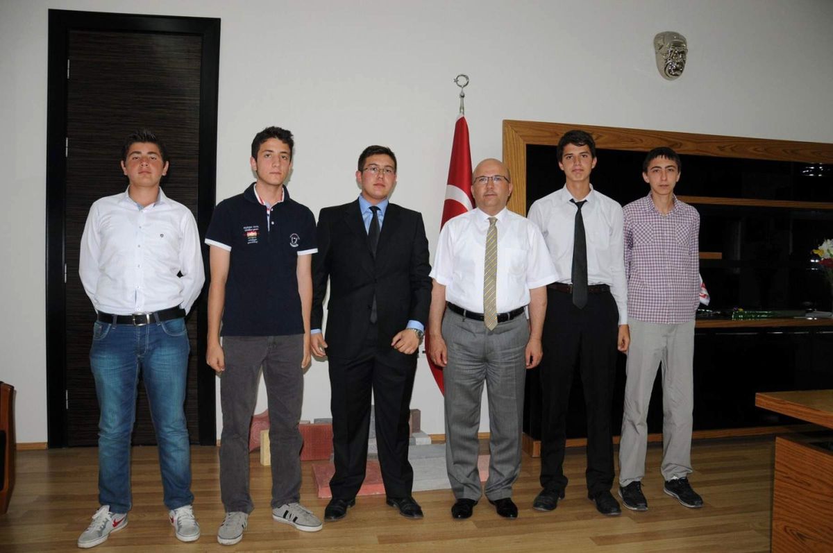 Başkan Çoban Öğrenci Meclisi Üyelerini Kabul Etti