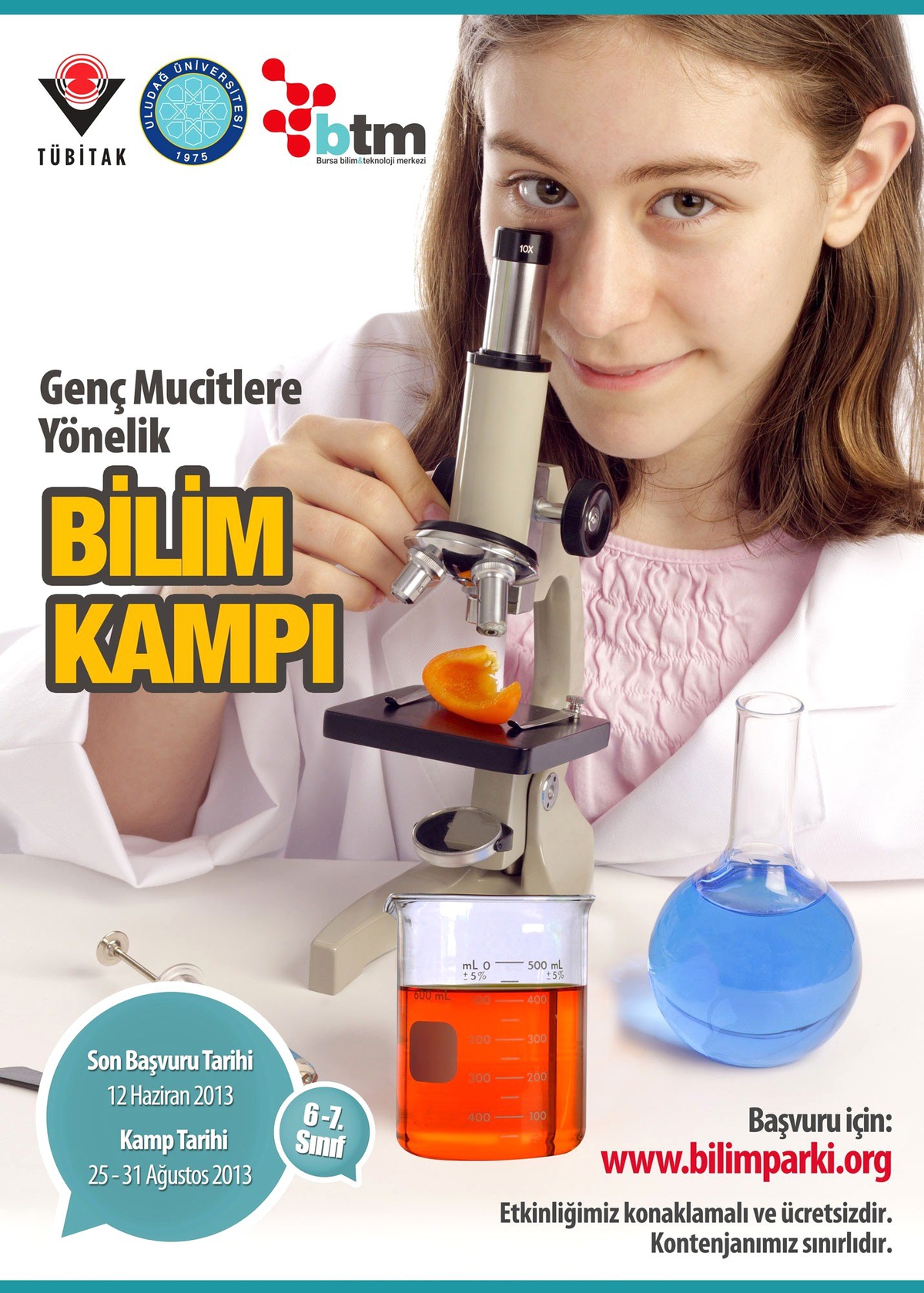 Bursa Bilim ve Teknoloji Merkezi Geleceğin Bilim Adamlarını Bekliyor