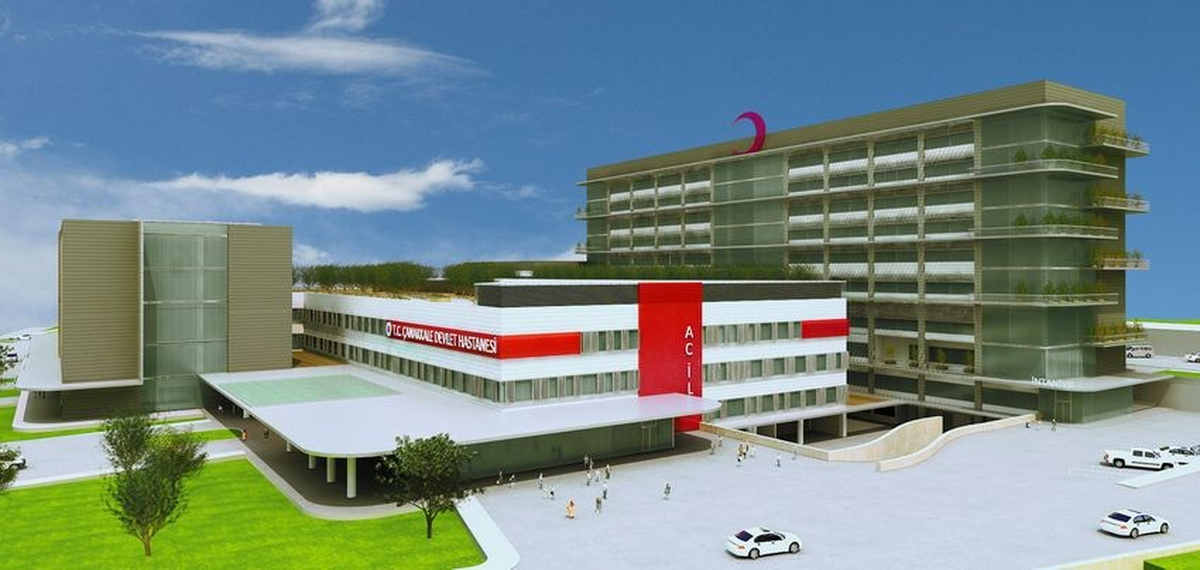 Çanakkale\'de Yeni Devlet Hastanesinin İhalesi Yapıldı