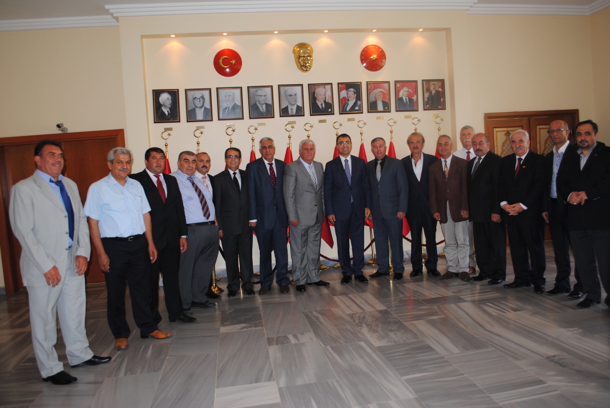 İesob\'dan Vali Toprak\'a Hoş Geldin Ziyareti
