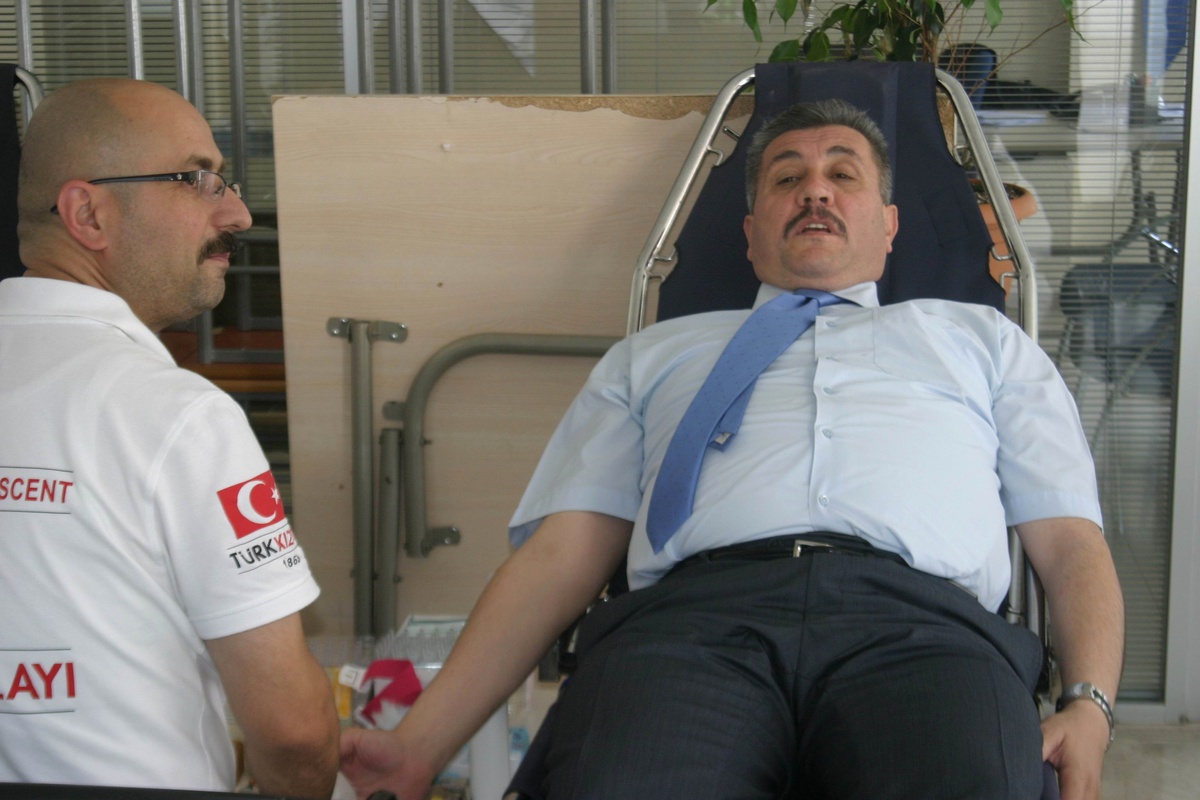 Konya Smmm Odası Üyelerinden Kan Bağışı