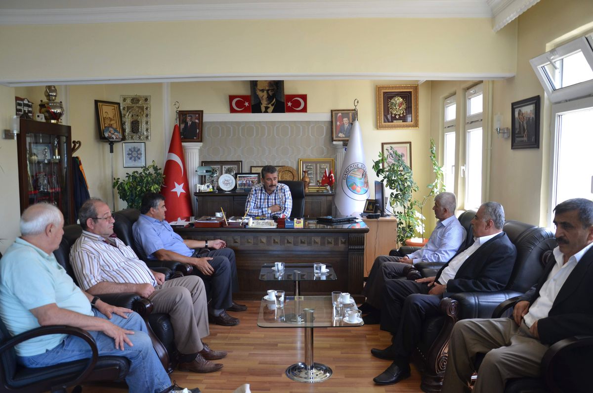 Ölü Deniz Belediye Başkanı Yılmaz\'dan Darende\'ye Ziyaret