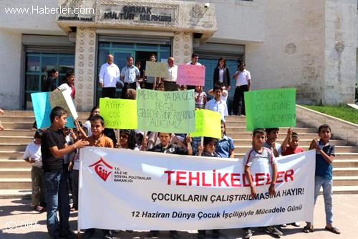 Çocuklar, Çocuk İşçiliğine Karşı Yürüdü