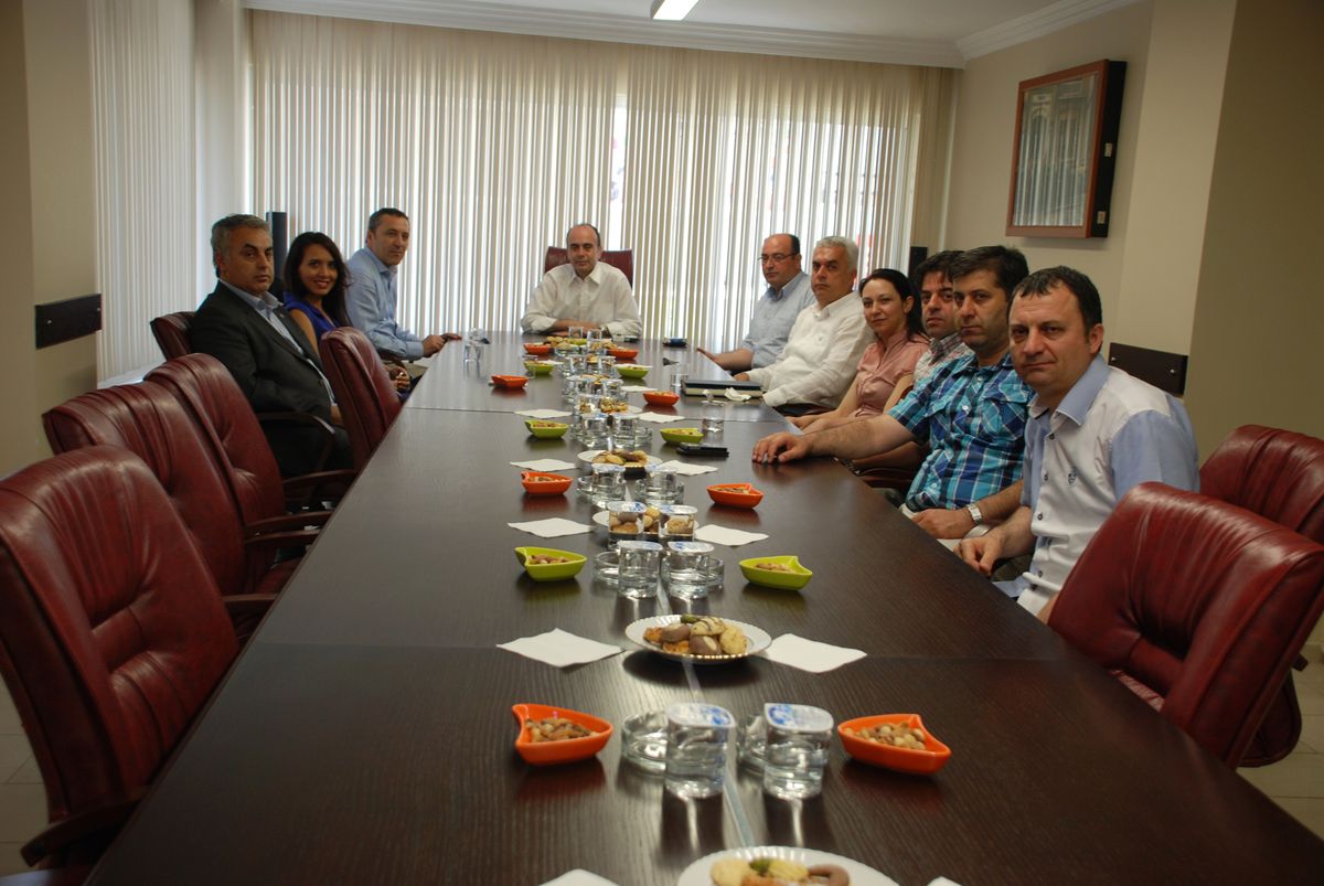 Stso Yönetimine Bergama Ticaret Odası\'ndan Ziyaret