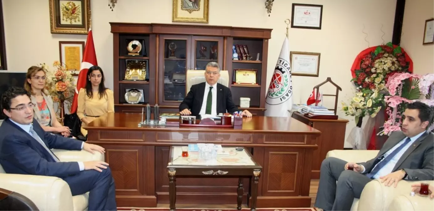 TOBB Üyeleri, Nizip Ticaret Odasını Ziyaret Etti