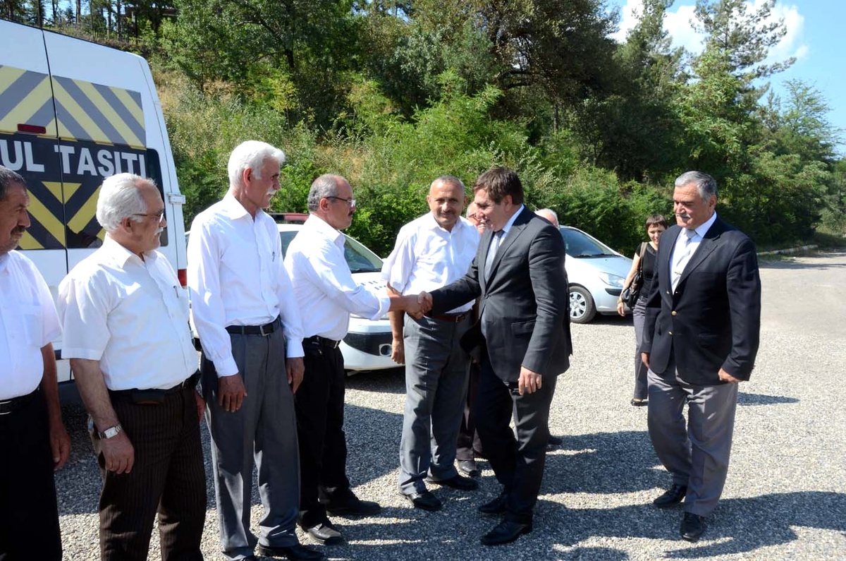 Vali İzzettin Küçük\'ten Muharip Gazilere Ziyaret