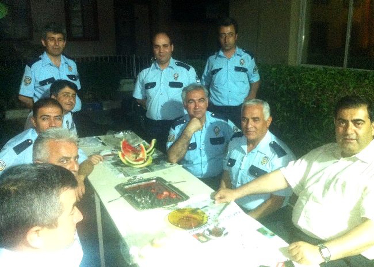 AK Parti'li Sait'ten Polise Moral Ziyareti