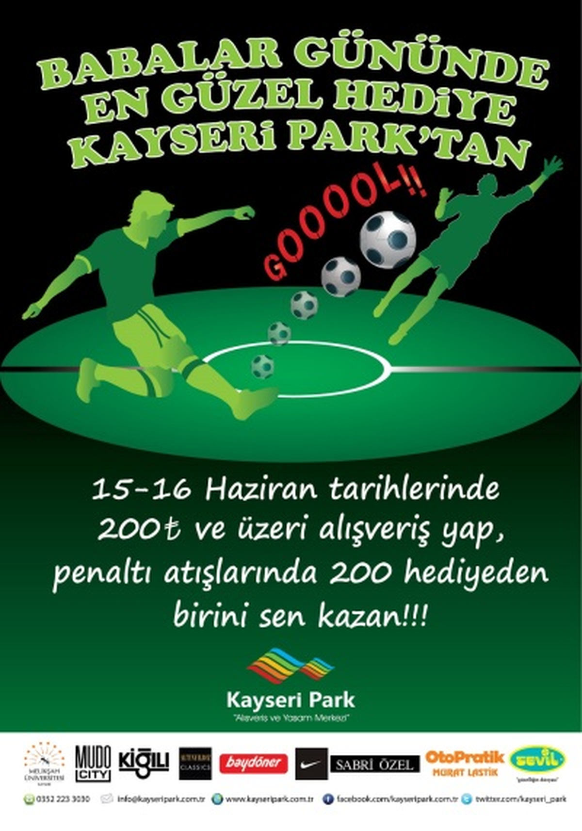 Babalar Kayseri Park\'ta Yarışacak