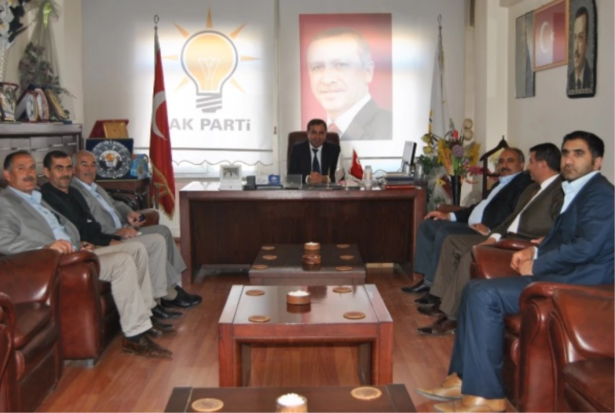 Başkan Arslan, AK Parti İl Başkalığını Ziyaret Etti
