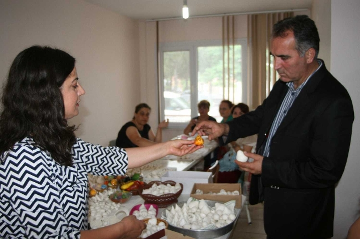 "Ekmeğini Taştan Çıkaran Kadınlar" Mis Sabun Üretecek