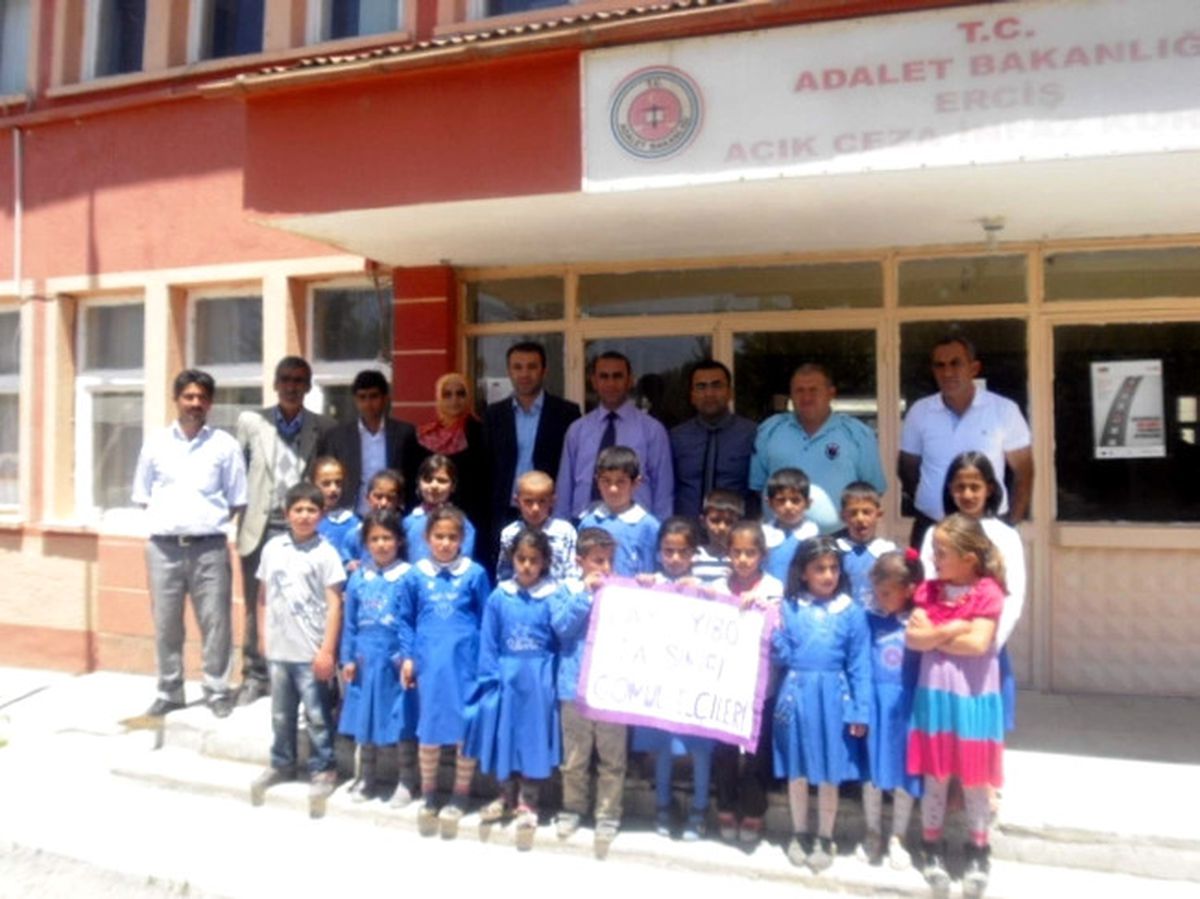 Erciş Pay Yibo Öğrencilerinden Açık Ceza ve İnfaz Kurumu\'na Ziyaret