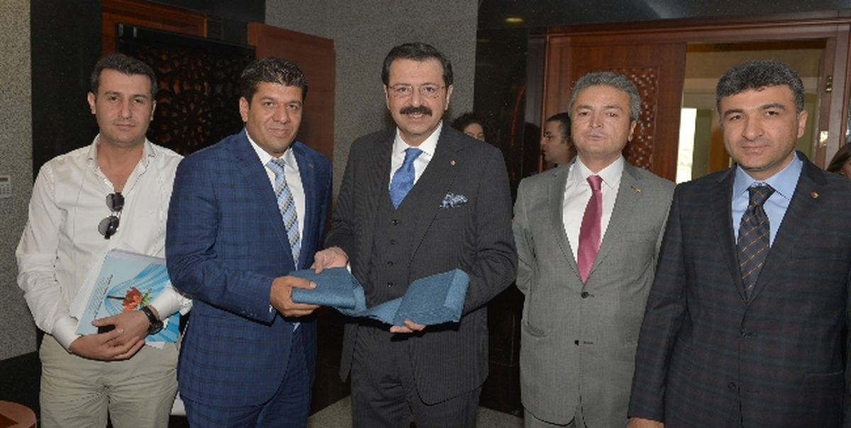 Hakkari Hatso Başkanı Taş Hisarcıklıoğlu ile Görüştü