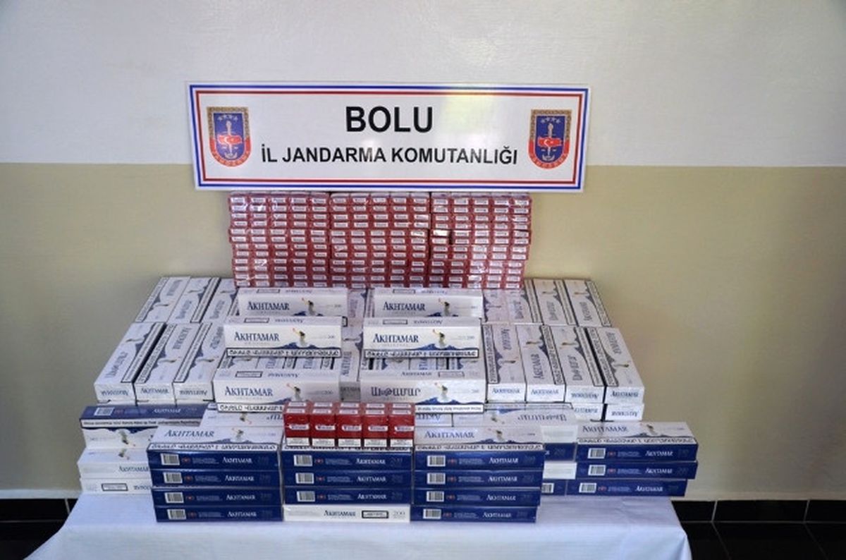 Jandarmadan Kaçak Sigara Operasyonu