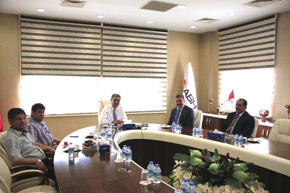 Konya Smmm Odasından Recep Konuk\'a Ziyaret