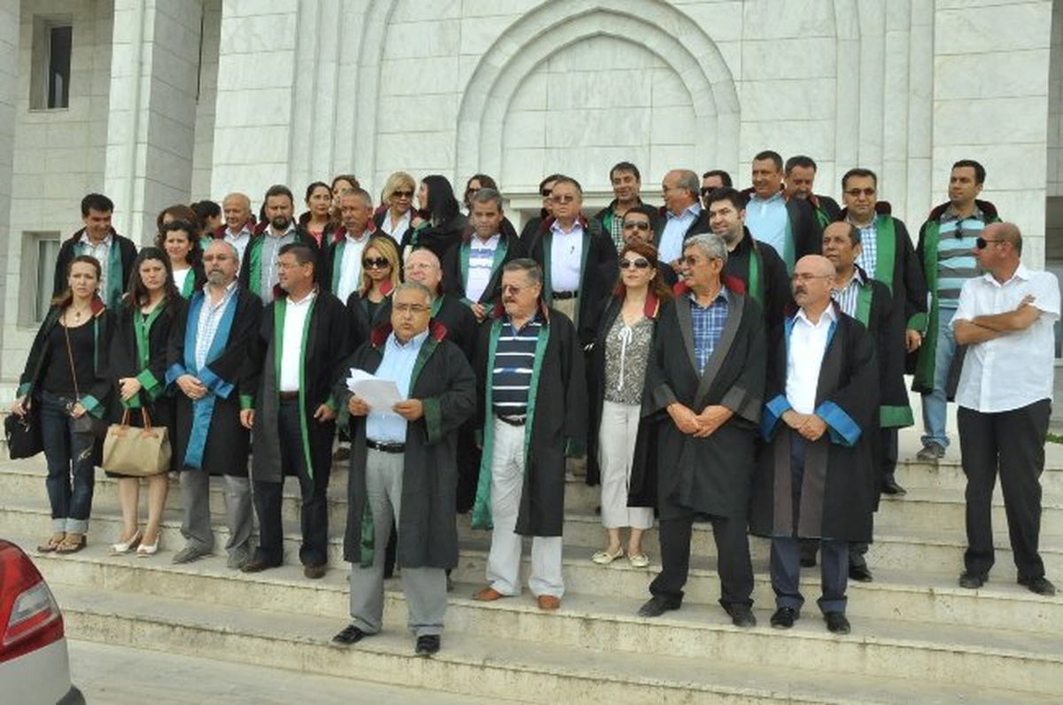 Milaslı Avukatlardan Çağlayan Protestosu