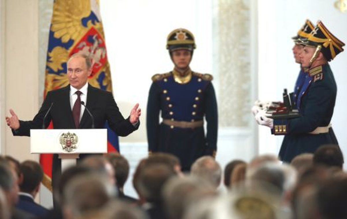 Rusya Devlet Başkanı Putin Bütün Rusya Halk Cephesi\'nin Lideri Seçildi
