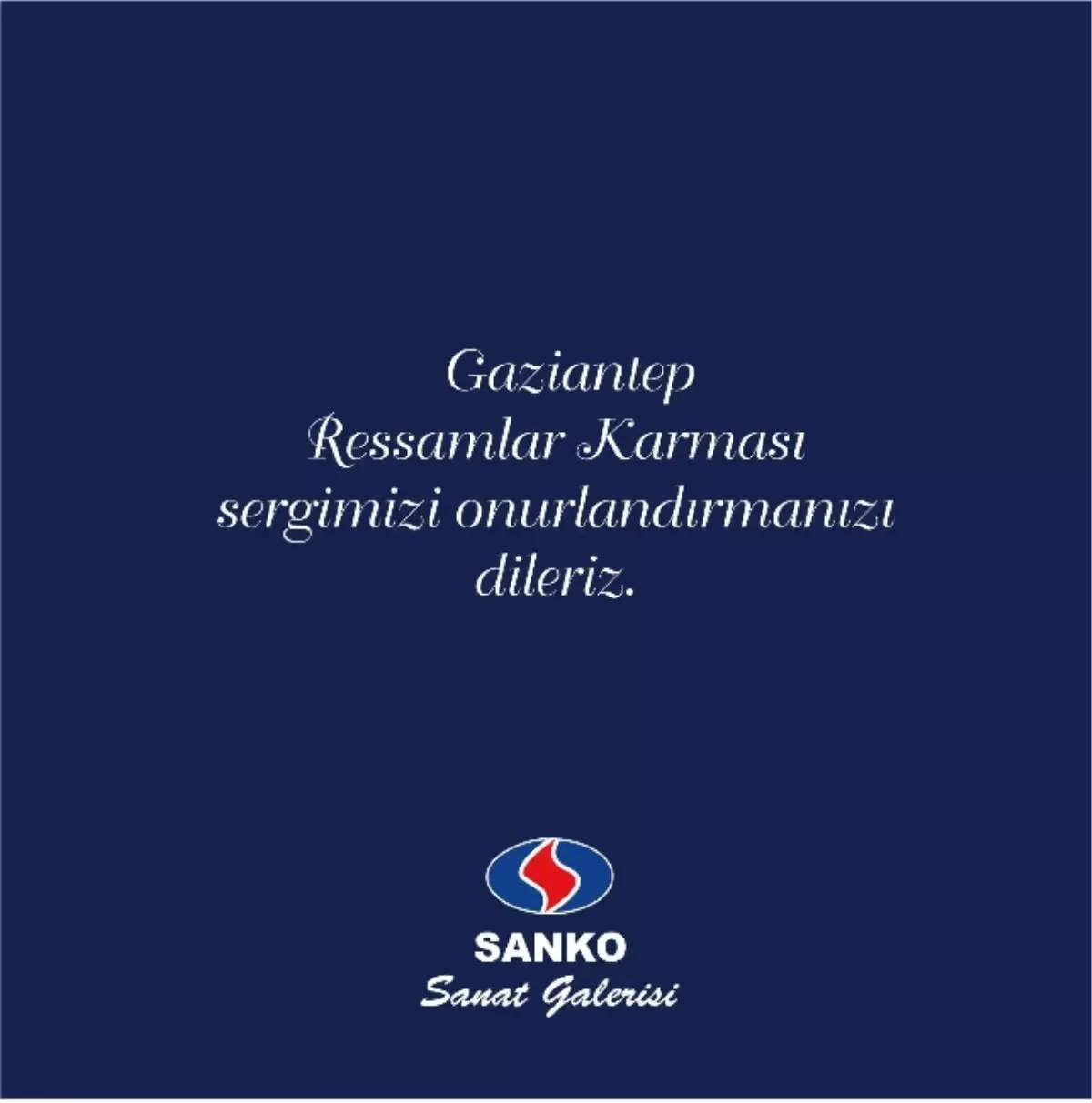 Sanko Sanat Galerisi'nde Sergi