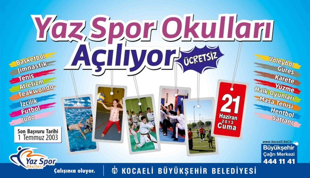Spor Okulları\'nda Sertifika ve Yaz Heyecanı
