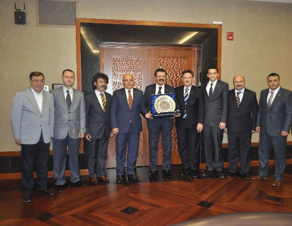 Tso Yönetiminden Hisarcıklıoğlu\'na Ziyaret