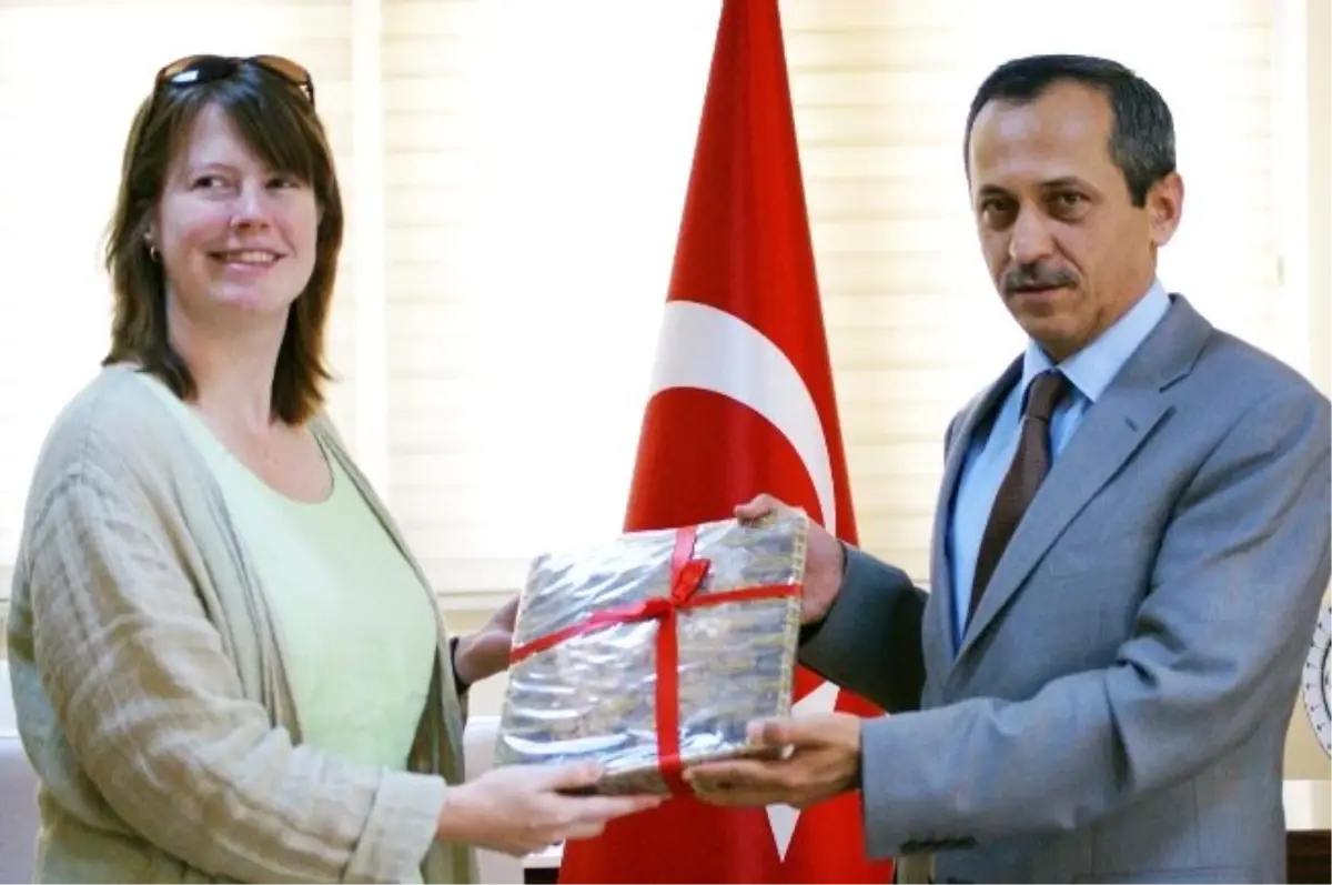 ABD Konsolosluğu Kültür Ateşesi'nden Murat Nalçacı'ya Ziyaret