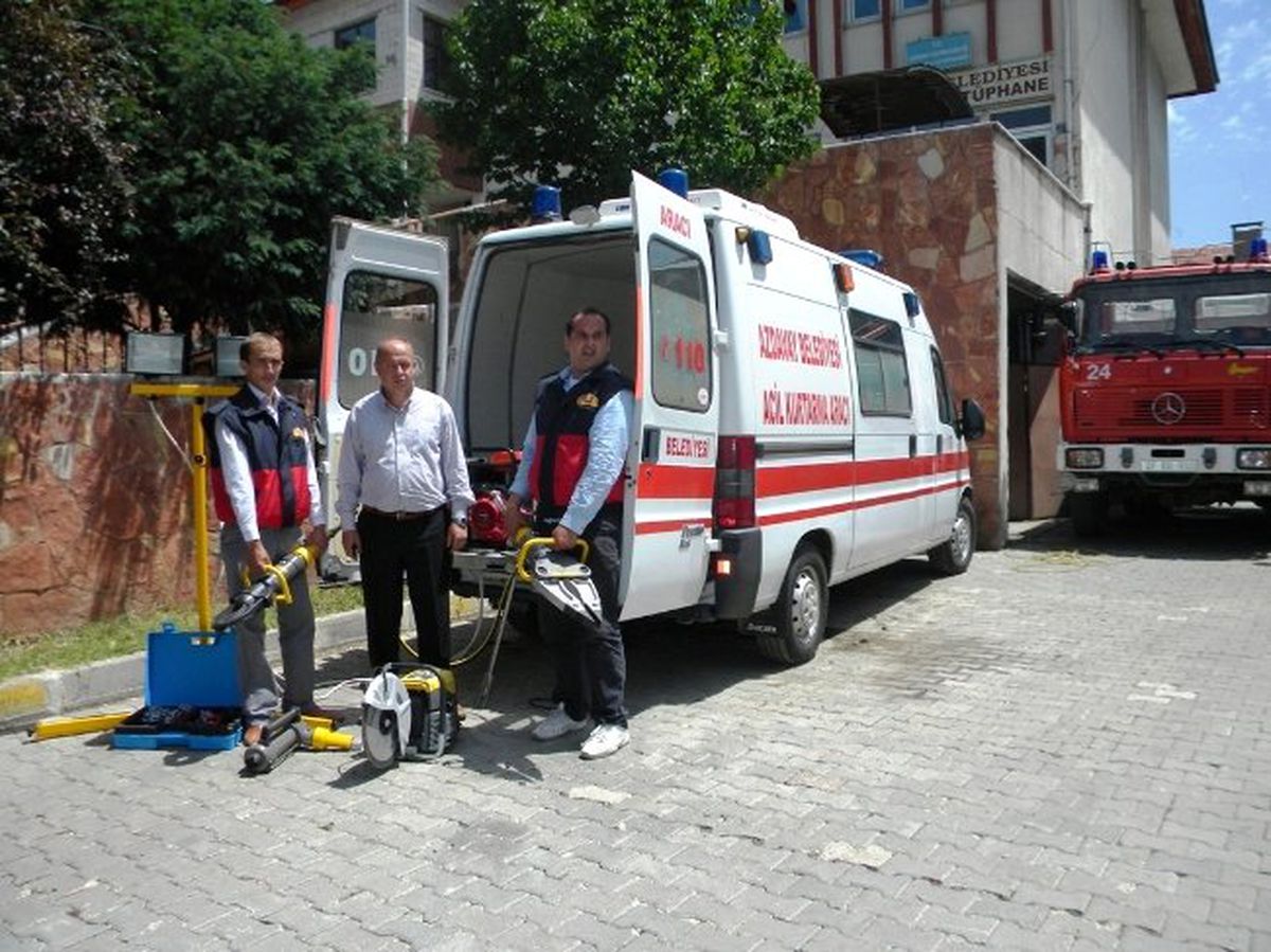 Azdavay Acil Kurtarma Aracı Hizmete Hazır