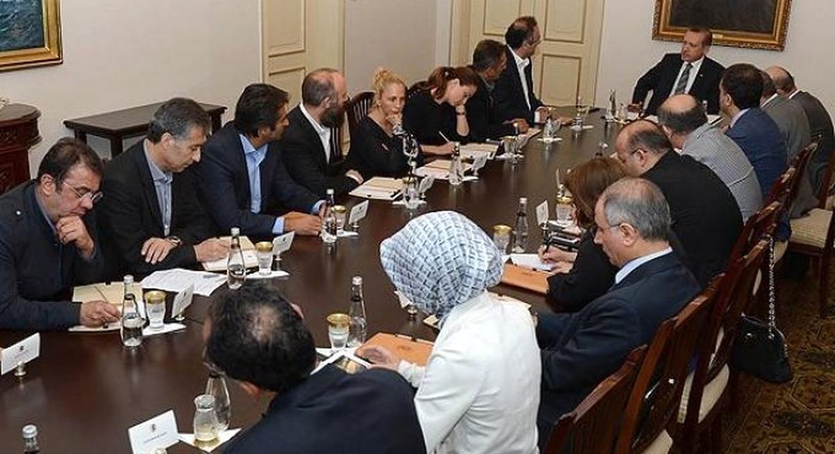 Başbakan\'ın Sanatçılarla \'Gezi\' Görüşmesi