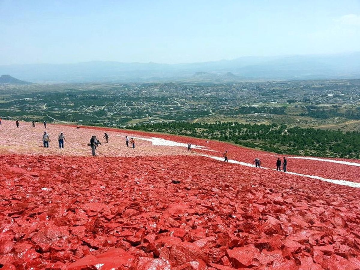 Dev Türk Bayrağının Bakımı Tamamlandı