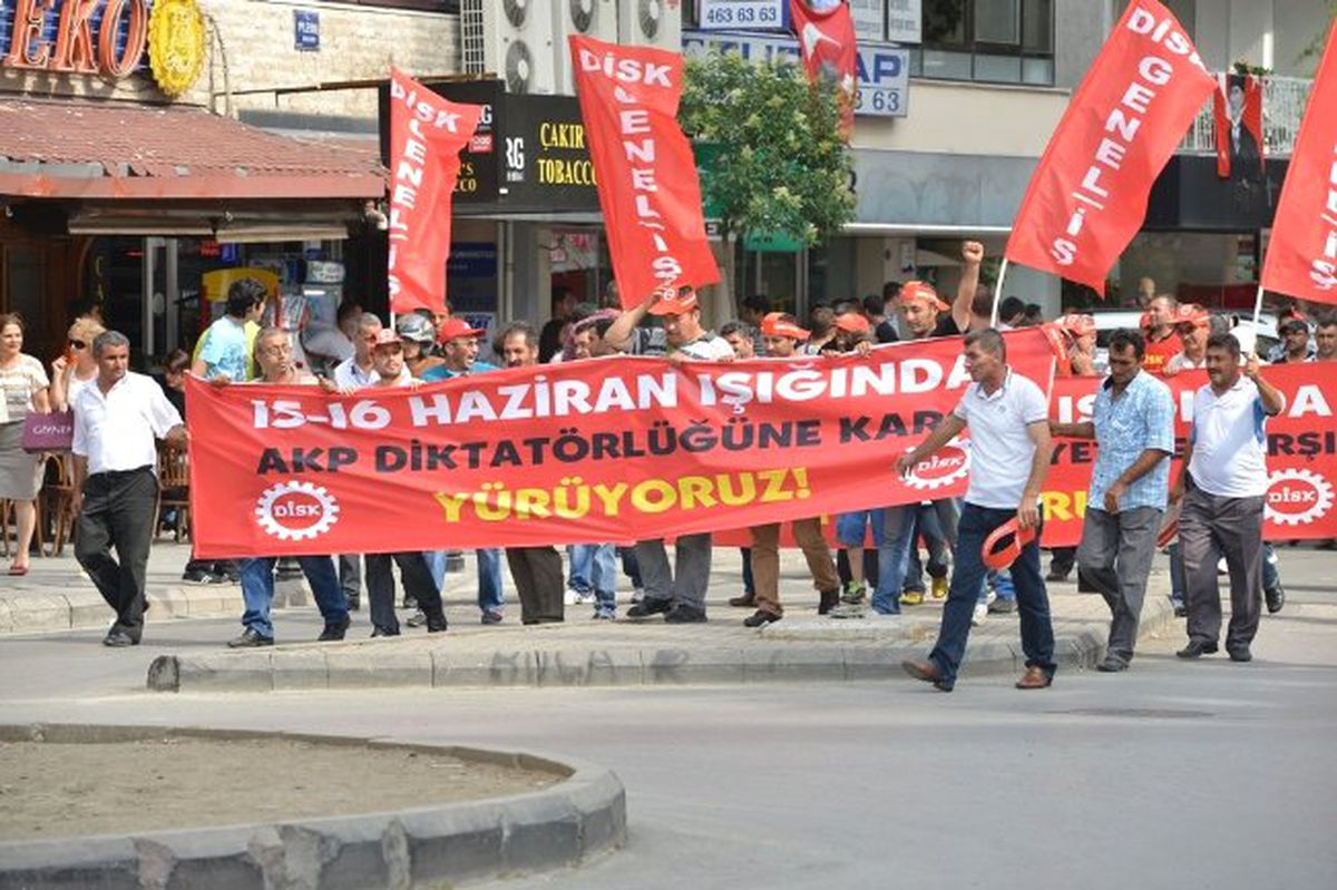 Disk\'in \'15-16 Haziran\' Yürüyüşü Olaylı Başladı