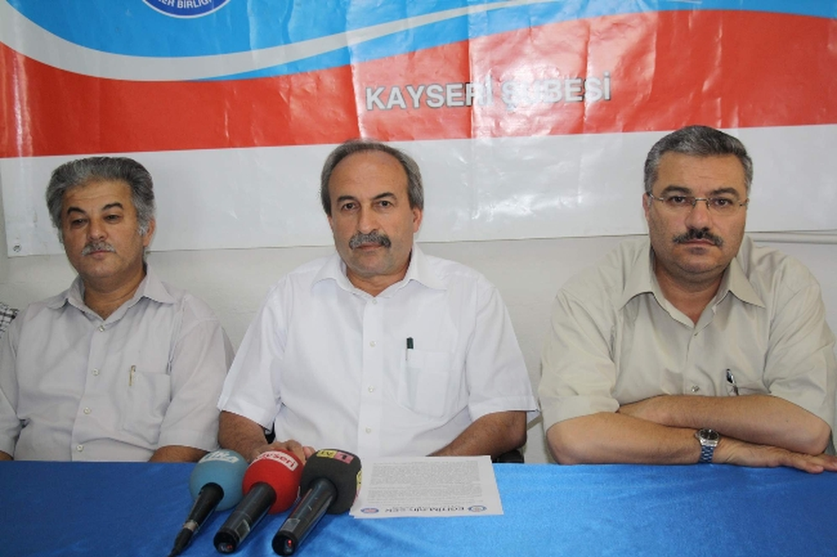 Eğitim-Bir-Sen Kayseri Şube Başkanı Aydın Kalkan Açıklaması