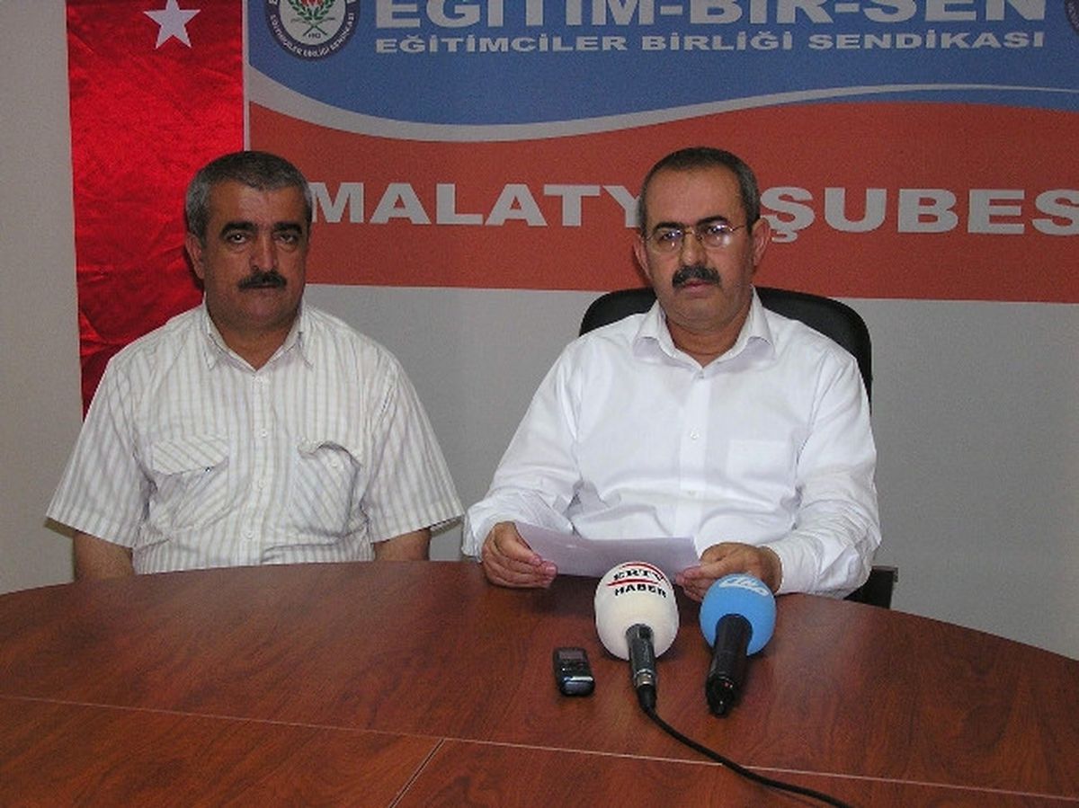 Eğitim Bir Sen Malatya Şube Başkanı Kerem Yıldırım Açıklaması