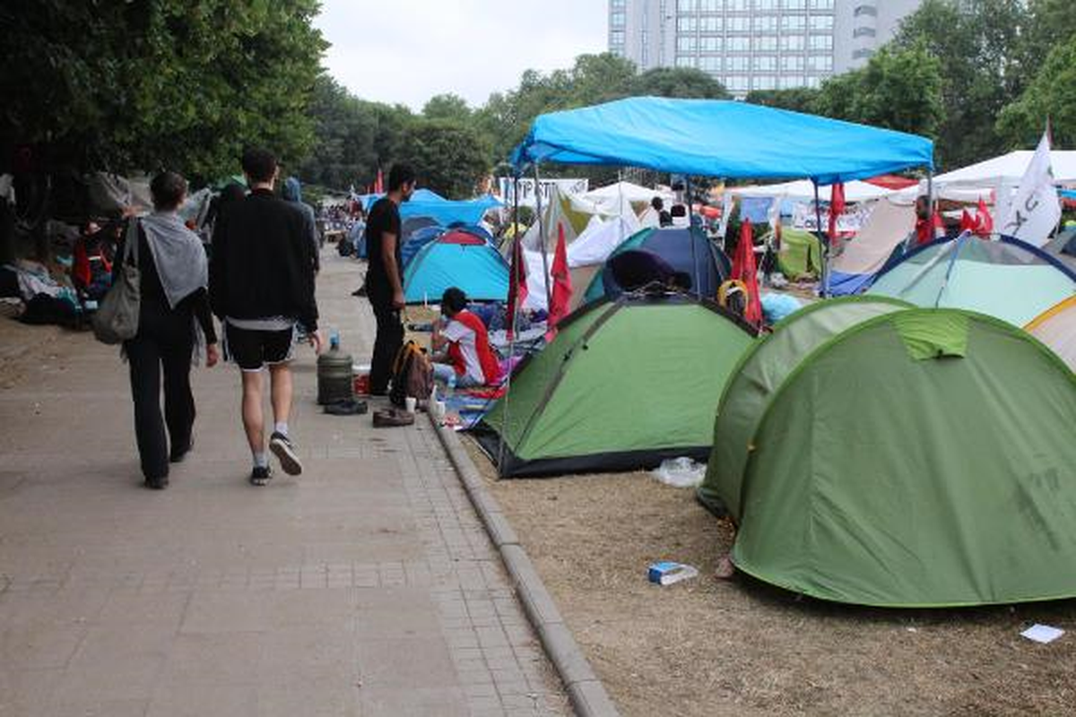 Gezi Parkı Eyleminin 18\'inci Günü