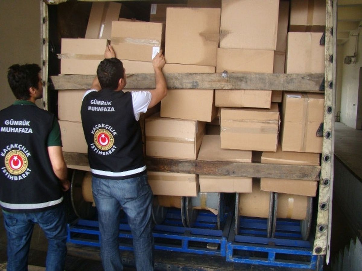 Kapıkule\'de İki Milyon 670 Bin Makaron Ele Geçirildi