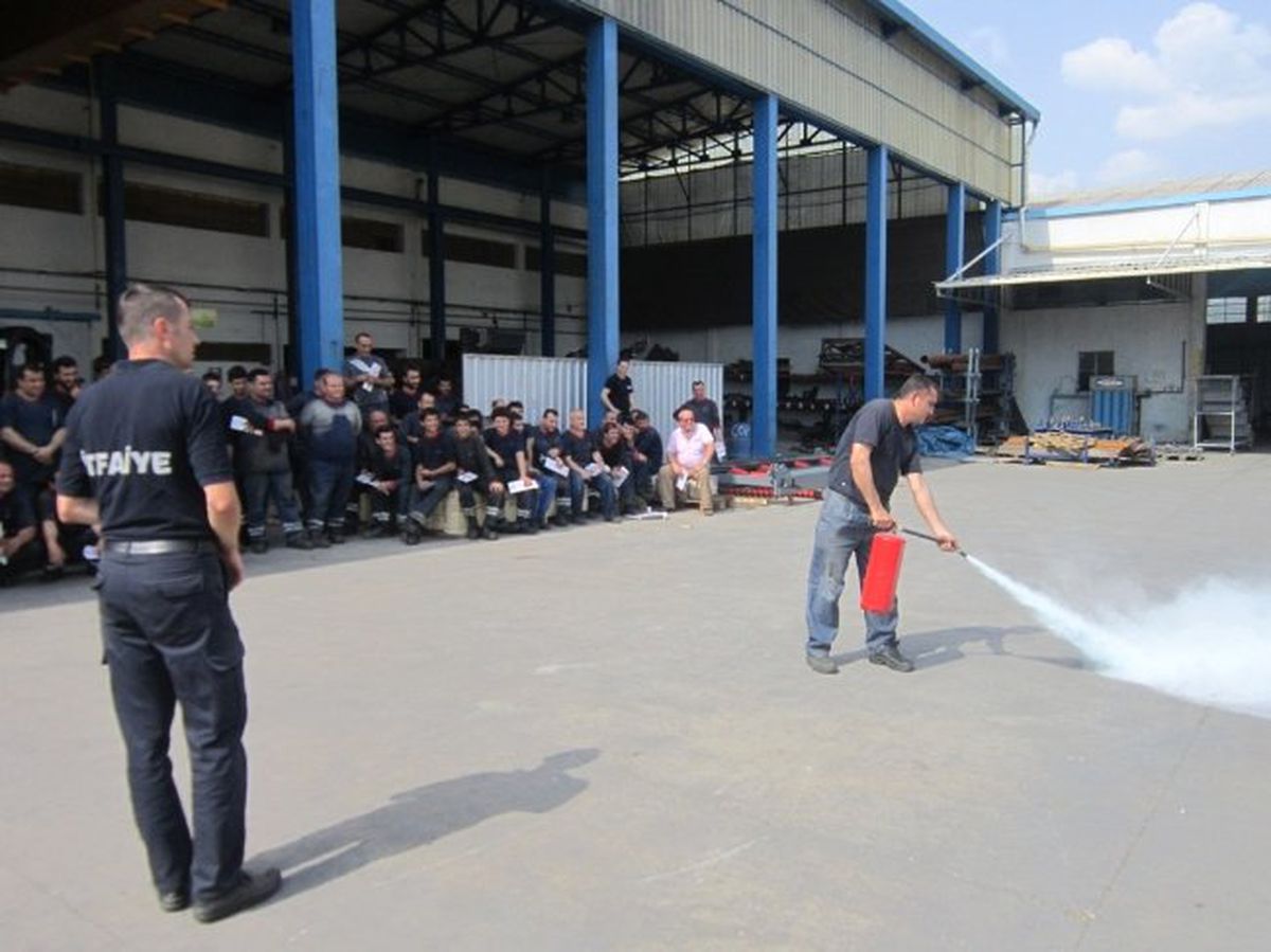Ödemiş İtfaiyesi Eğitime Ara Vermiyor
