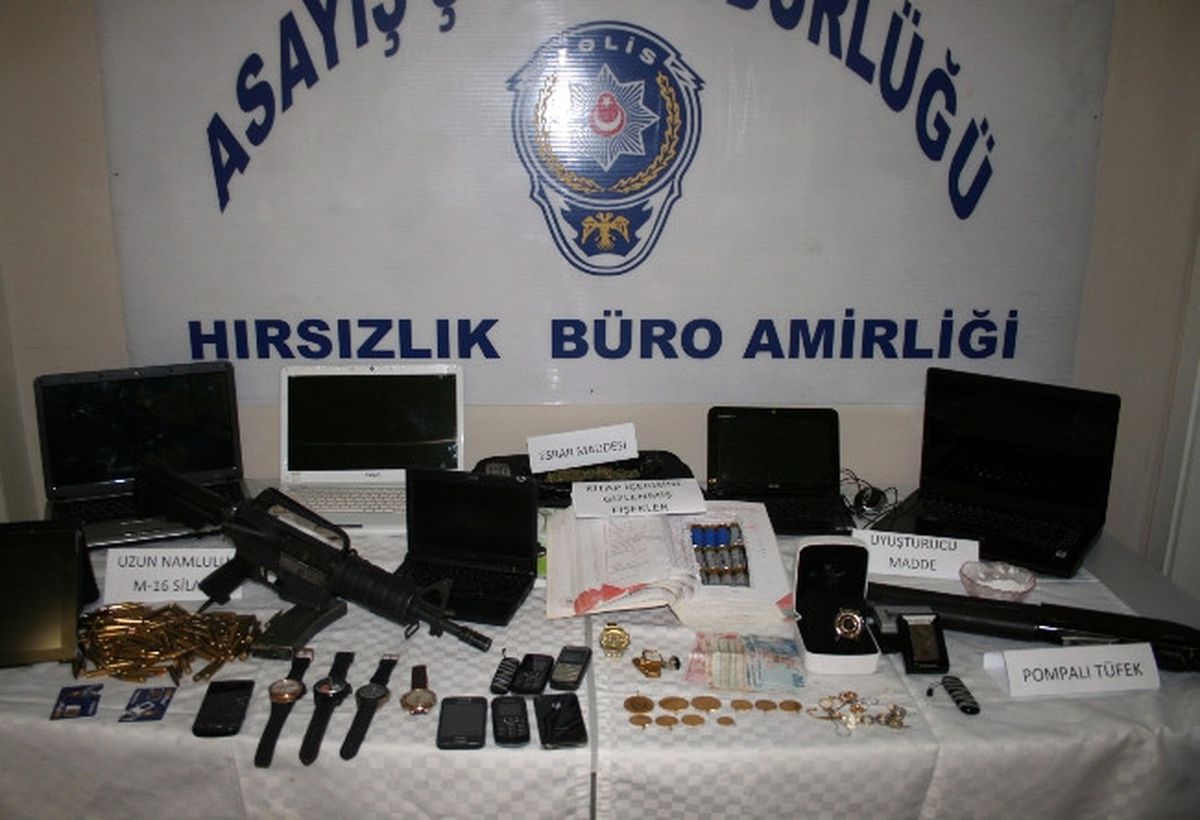 Polisi Şaşırtan Hırsızlar Adliyede