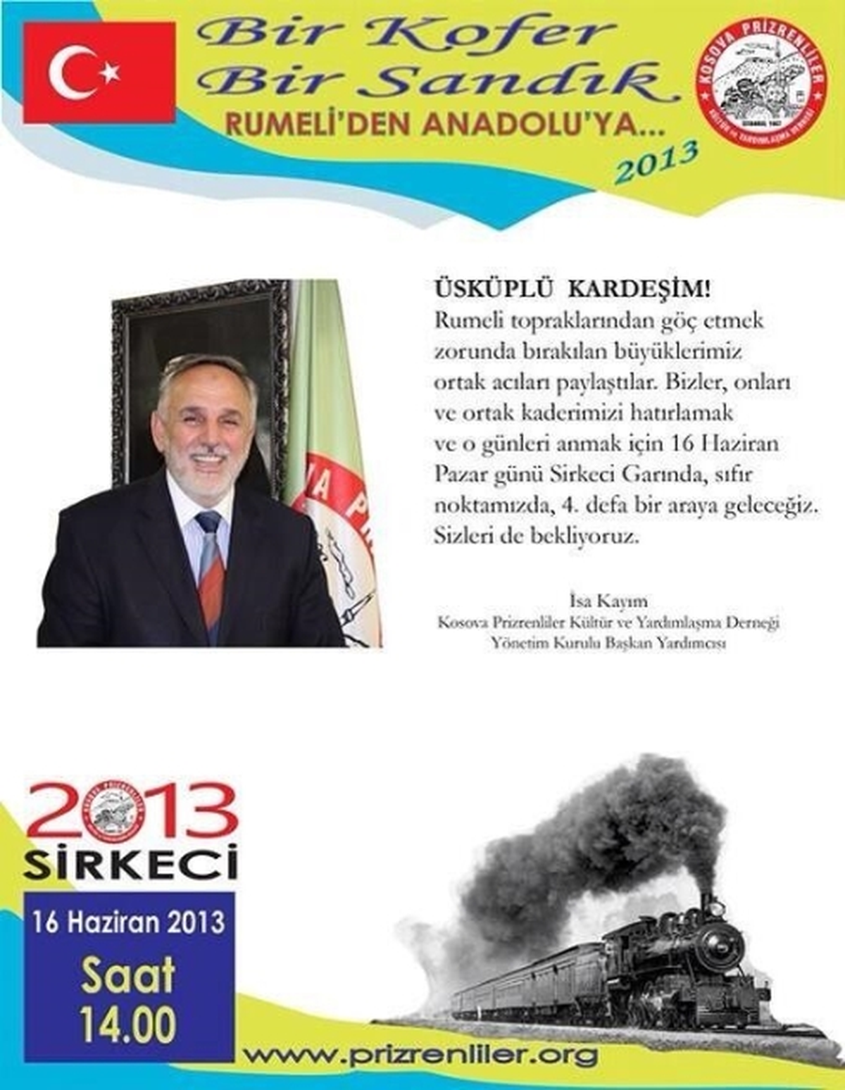 Rumelililer Sirkeci Garı\'nda Bir Kofer Bir Sandık Etkinliği\'nde Buluşuyor