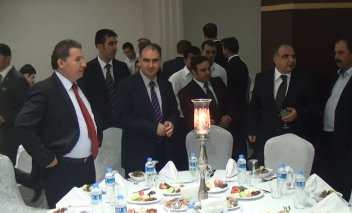 Şırnak'ta Tayini Çıkan Hakim ve Savcılara Veda Yemeği