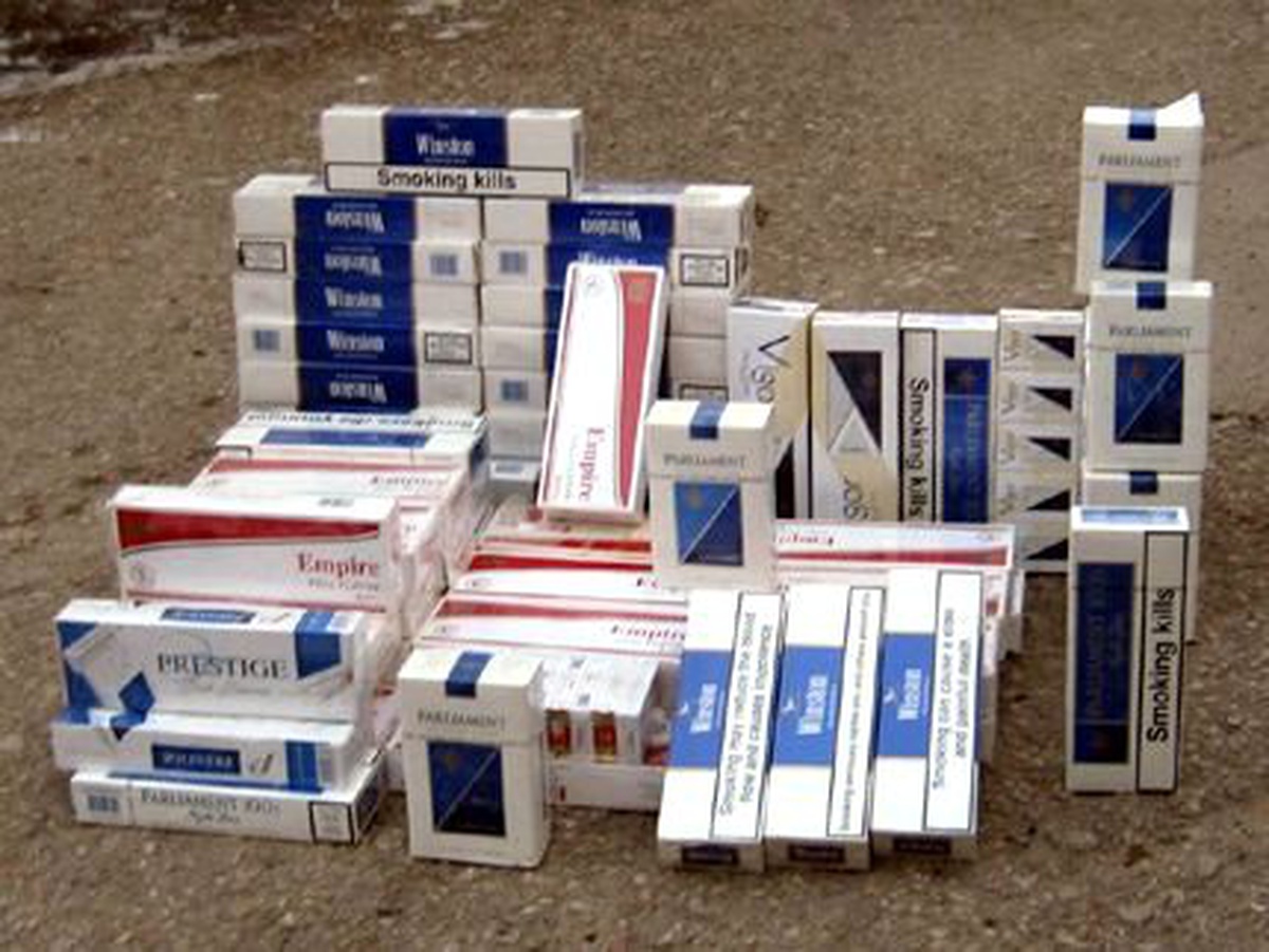 Uşak\'ta 450 Paket Kaçak Sigara Ele Geçirildi