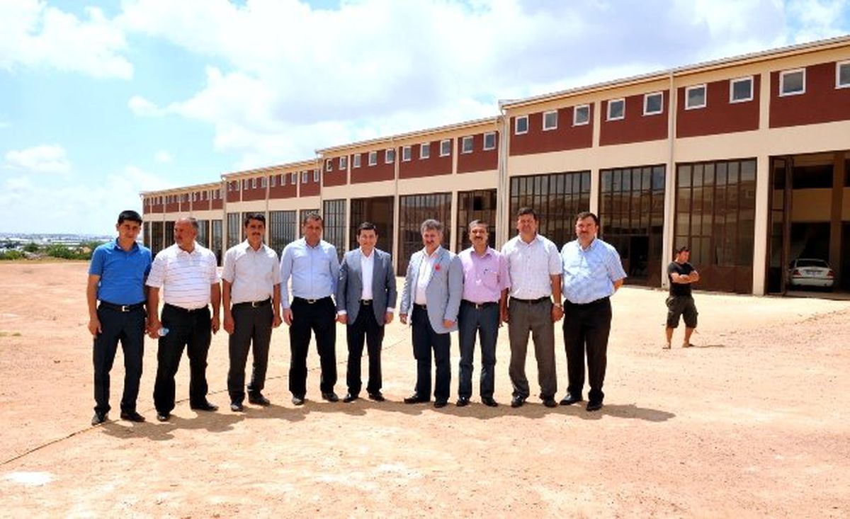 Varsak Sanayi Sitesi'nin Birinci Etabı Tamamlandı