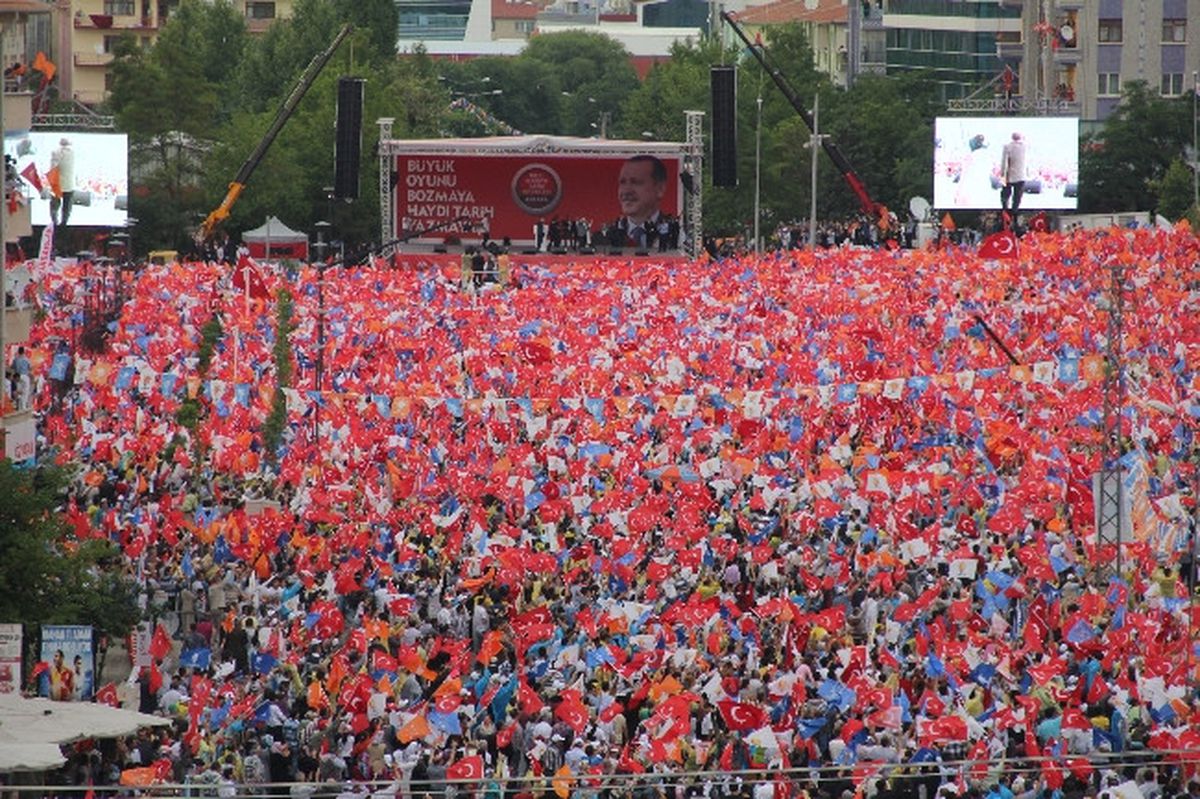 AK Parti'nin 'Milli İradeye Saygı Mitingi' (1)