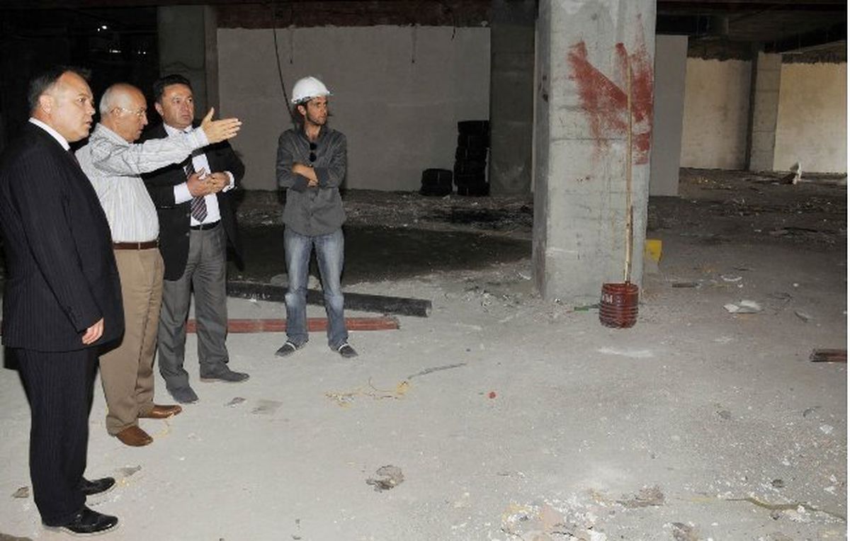 Ankara Evi\'nin İnşaatı Hızla Devam Ediyor