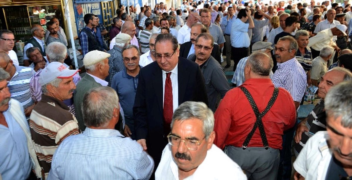 Başkan Özcan Silifke ve Mut\'ta Destek İstedi