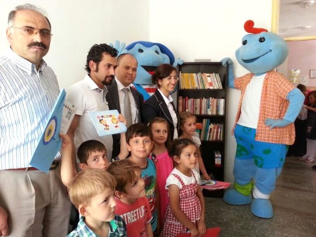Bir Kitap Bir Oyuncak Projesi Eğlendirdi